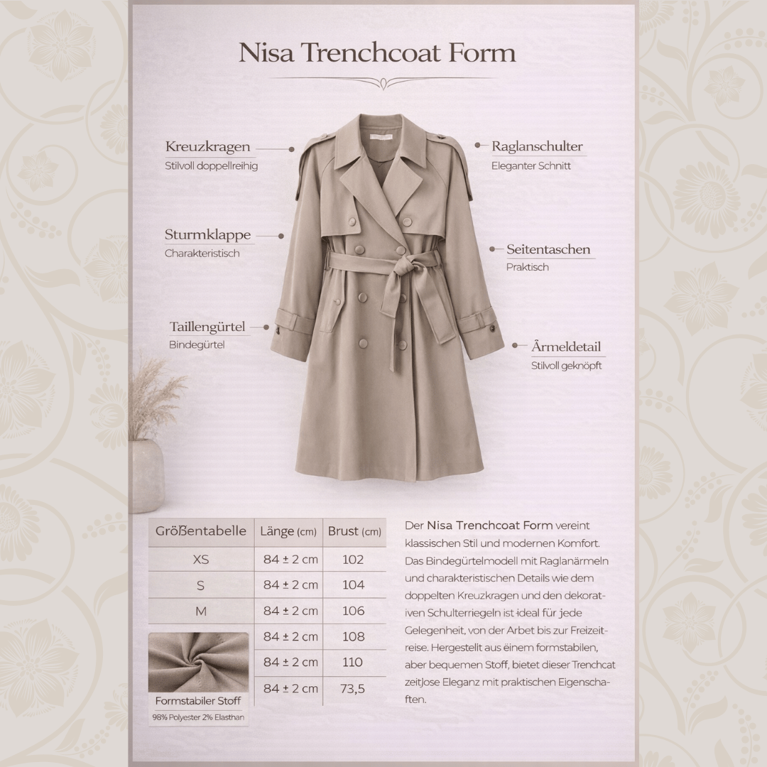 Nisa Trenchcoat Form